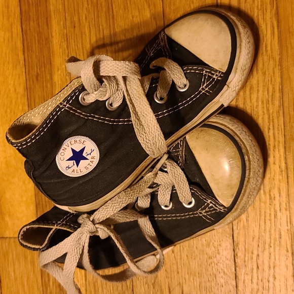 Converse Shoes Toddlers Converse High Top Tennis Shoes Poshmark